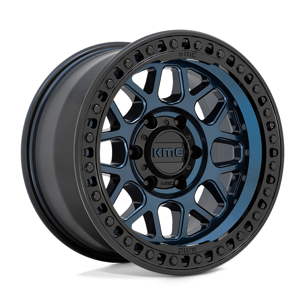 20x9 KMC KM549 GRS Midnight Blue With Gloss Black Lip Wheel 6x5.5 (0mm)