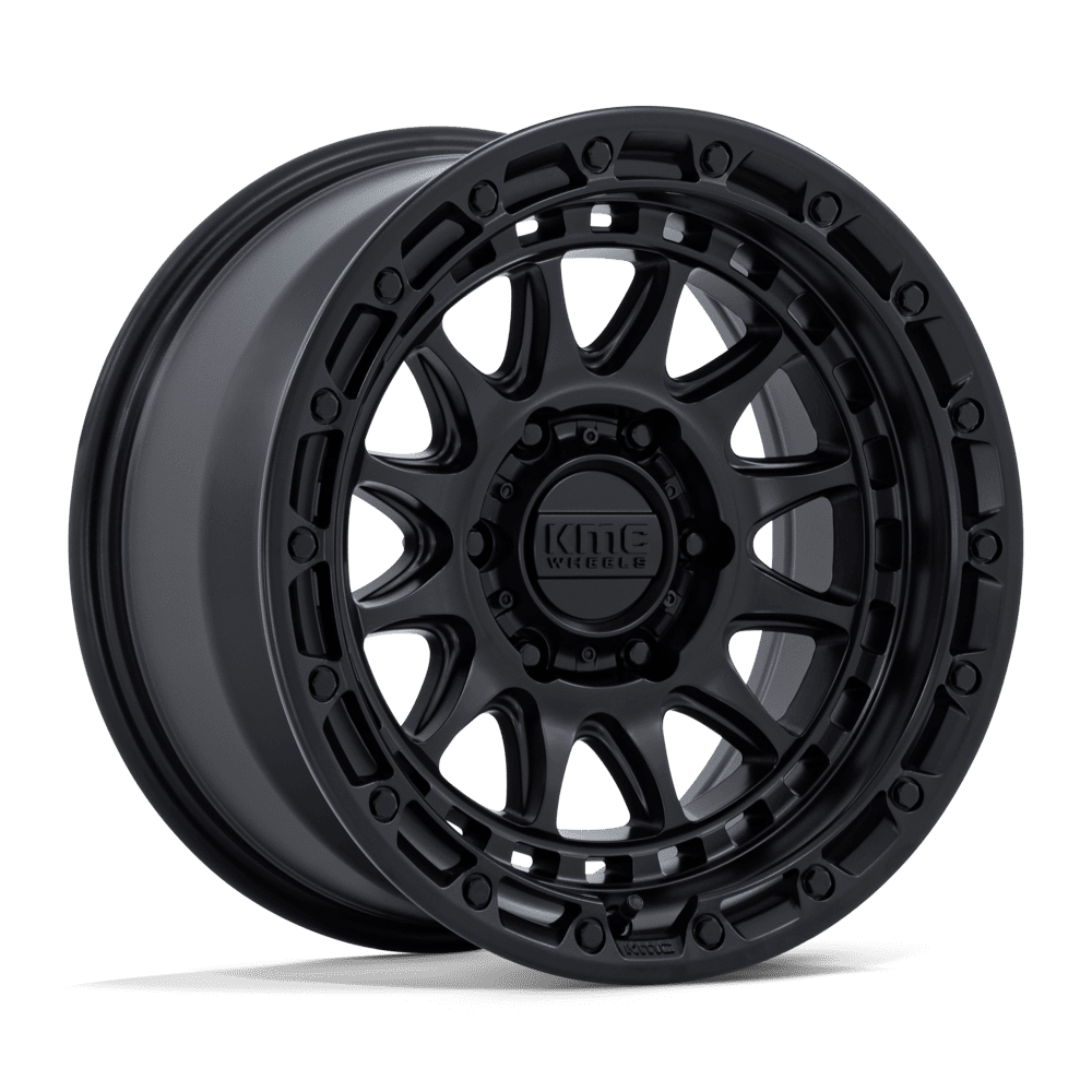 20x10 KMC KM556 Crux Blackout Wheel 8x6.5 (-18mm)
