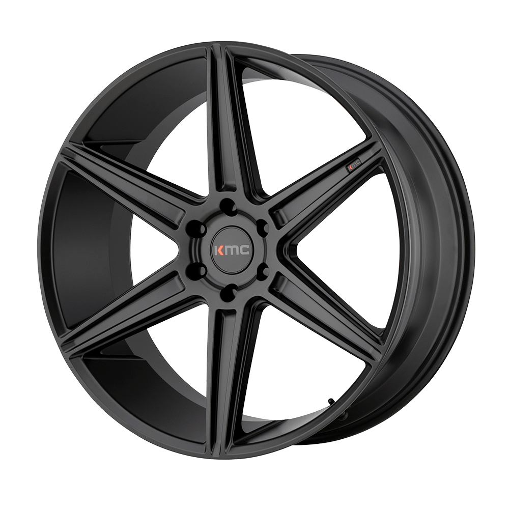 20x9 KMC KM712 PRISM TRUCK Satin Black Wheel 6x135 (30mm)