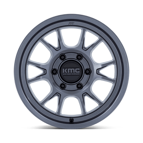 17x8.5 KMC KM729 Range Matte Anthracite Wheel 5x5 (0mm)