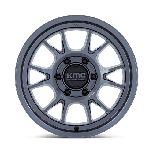 17x8.5 KMC KM729 Range Matte Anthracite Wheel 6x5.5 (0mm)