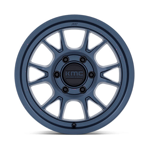 17x8.5 KMC KM729 Range Metallic Blue Wheel 6x120 (0mm)