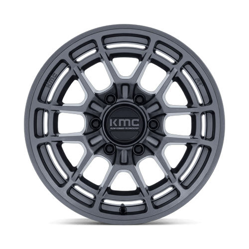 17x8.5 KMC KM732 Archer Glossy Anthracite Wheel 6x5.5 (0mm)