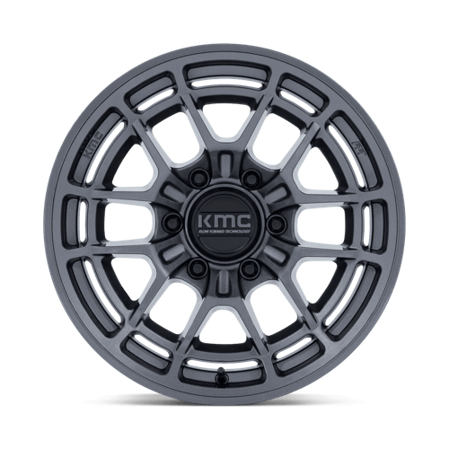 17x8.5 KMC KM732 Archer Glossy Anthracite Wheel 6x5.5 (0mm)