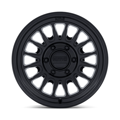18x9 KMC KM733 Impact FFT Matte Black Wheel 8x170 (0mm)
