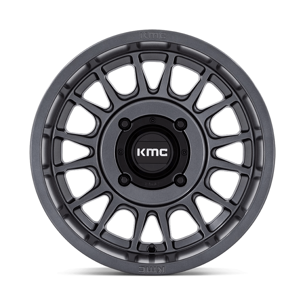 15x10 KMC Powersports KS138 Impact UTV Anthracite Wheel 4x137 (0mm)