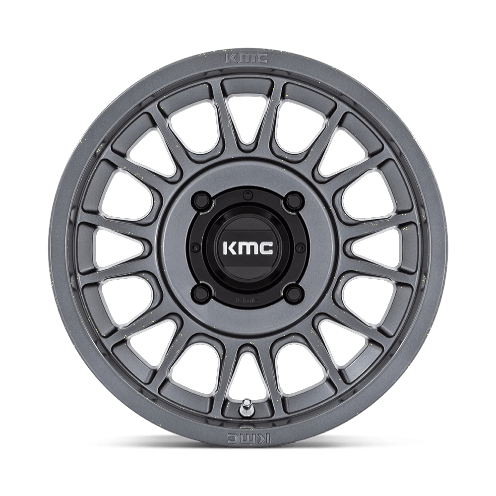 15x7 KMC Powersports KS138 Impact UTV Anthracite Wheel 4x156 (10mm)