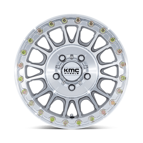 18x10.5 KMC KM453 Nitrox FG Titanium FORGED BEADLOCK Wheel 5x130 (63mm)