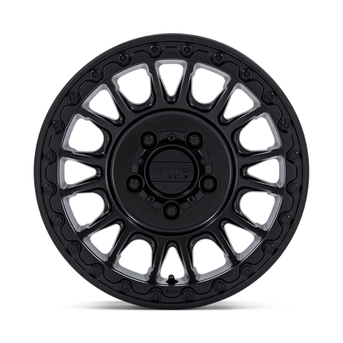 15x7 KMC Powersports KS239 Impact Satin Black UTV BEADLOCK Wheel 4x137 (10mm)