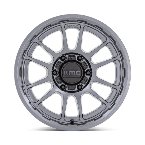 20x9 KMC KM727 Wrath Matte Anthracite Wheel 6x5.5 (0mm)
