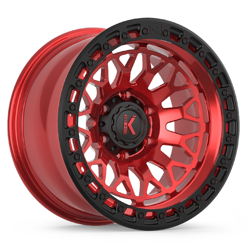 17x9 KG1 Forged KO720 Diamondhead Candy Red Wheel 6x5.5 (0mm)