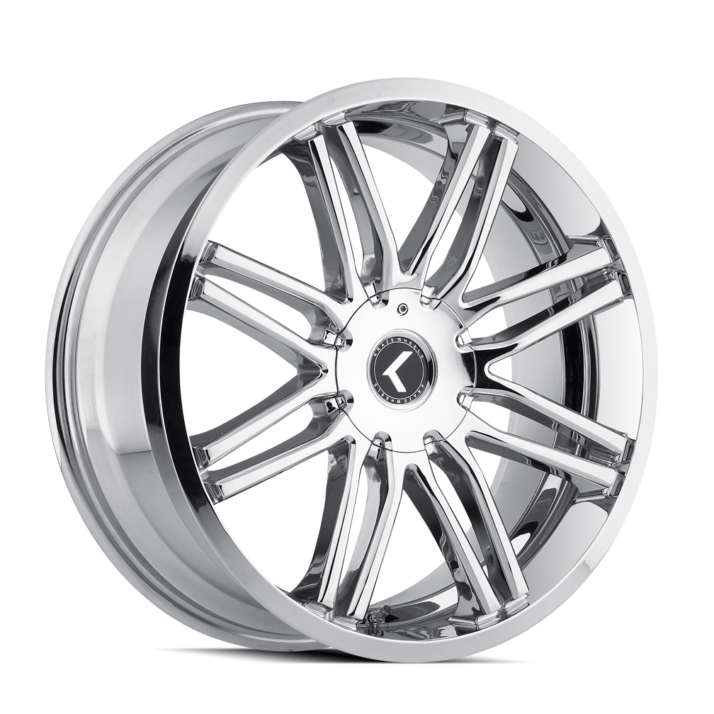 18x8 Kraze Cray Chrome Wheel 5x110/5x115 (40mm)