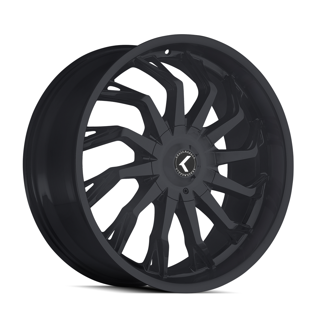 24x9.5 Kraze SCRILLA Satin Black Wheel 5x5/5x5.5 (18mm)