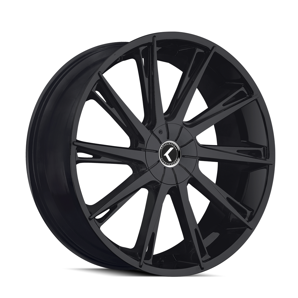 26x10 Kraze SWAGG Satin Black Wheel 6x135/6x5.5 (30mm)