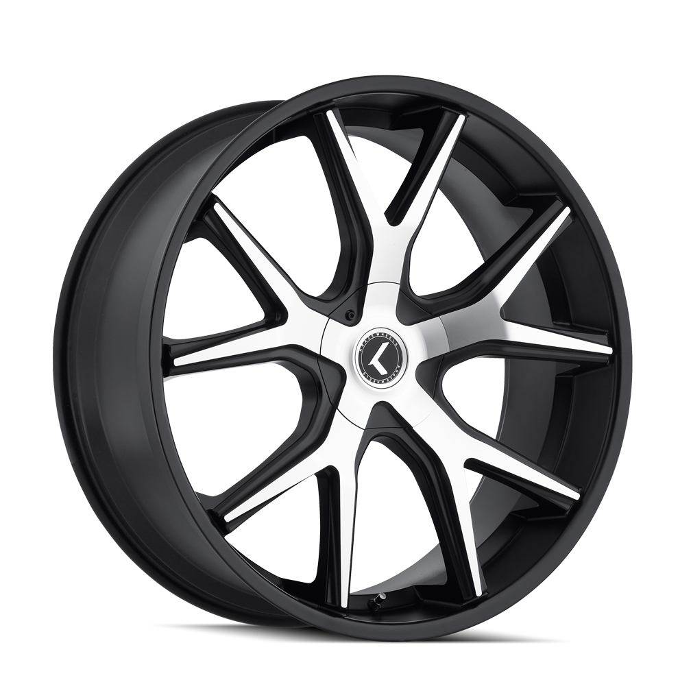 26x10 Kraze SPLTZ Black/Machined Wheel 5x115/5x120 (18mm)