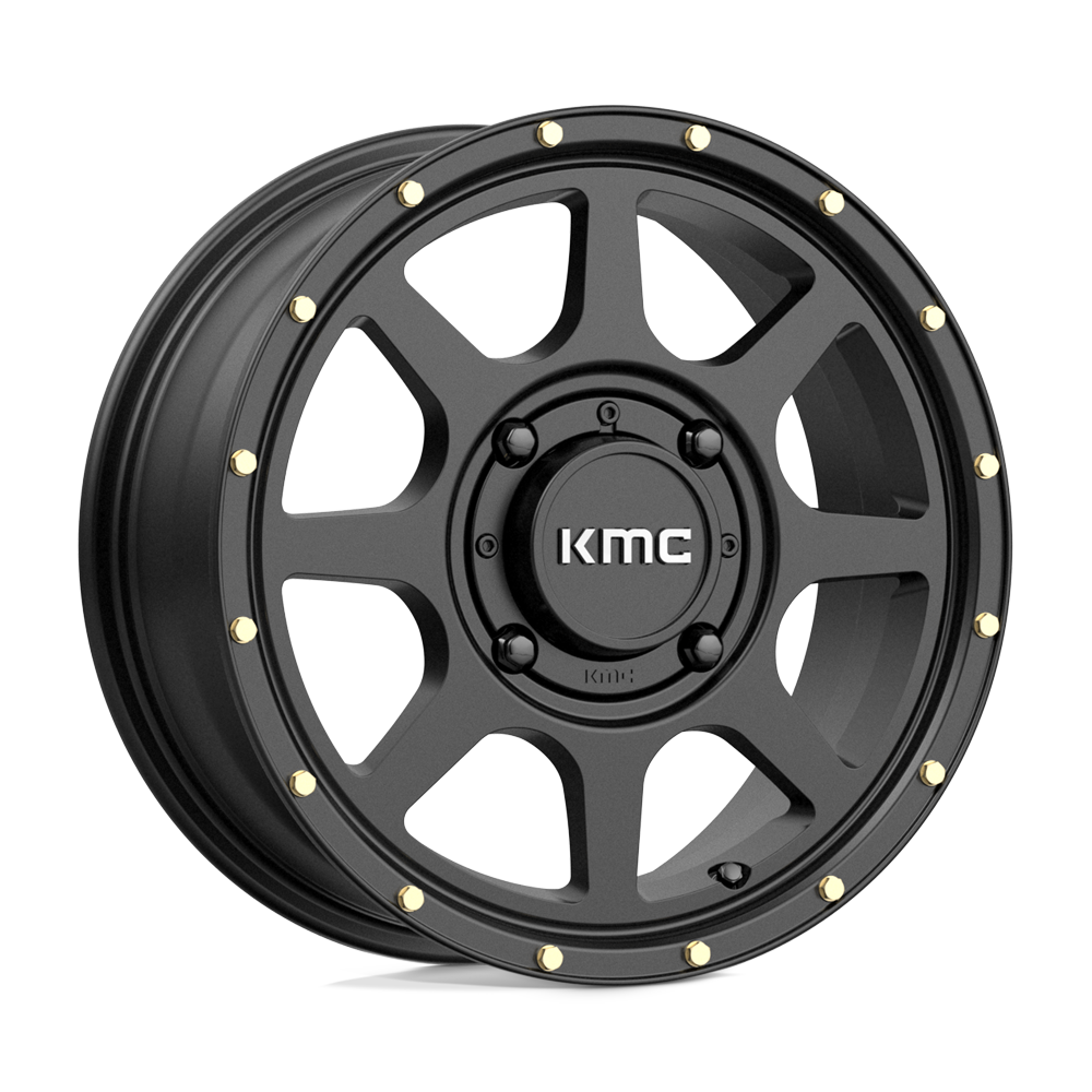 15x6 KMC Powersports KS134 ADDICT 2 Satin Black Wheel 4x156 (38mm)