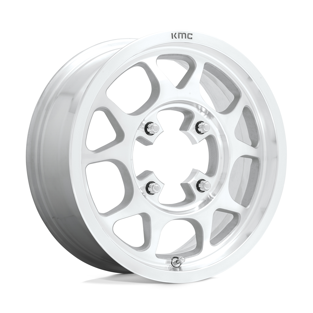 15x6 KMC Powersports KS136 TORO Machined Wheel 4x137 (38mm)