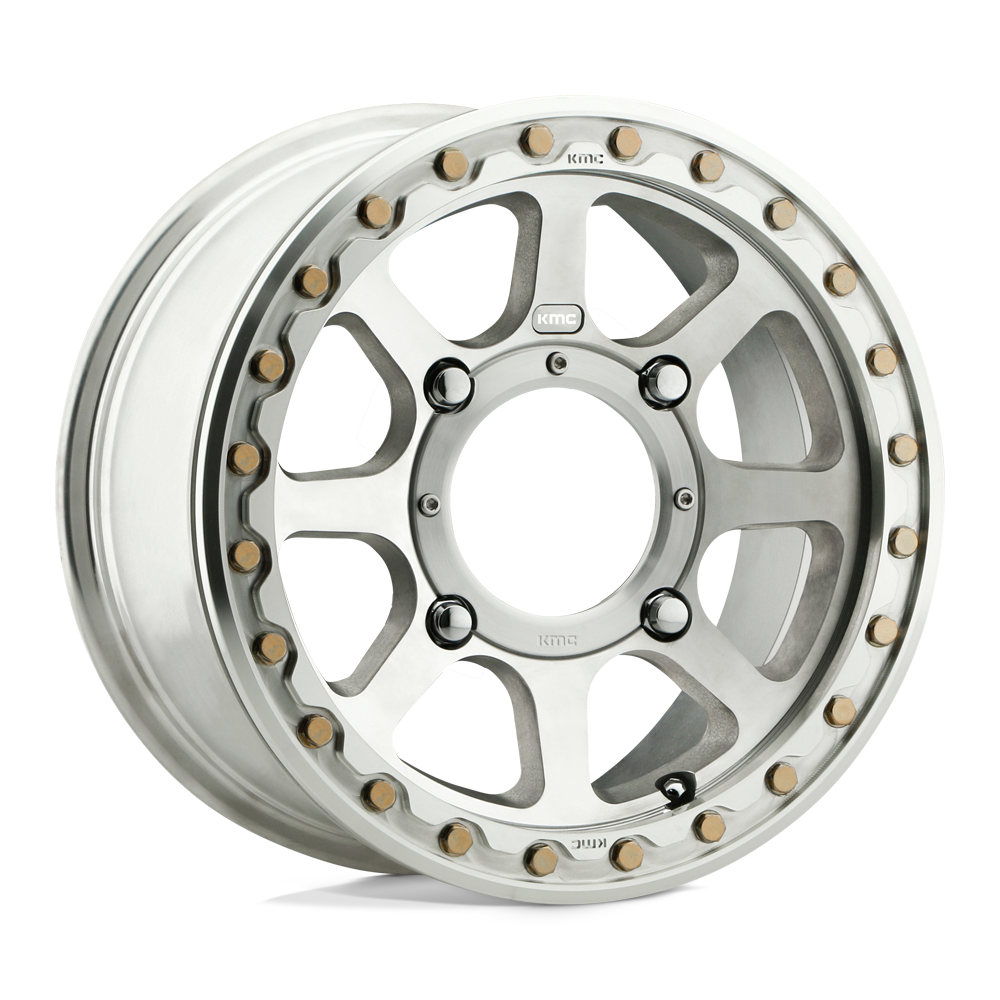 14x7 KMC Powersports KS234 ADDICT 2 BEADLOCK Machined Wheel 4x137 (38mm)