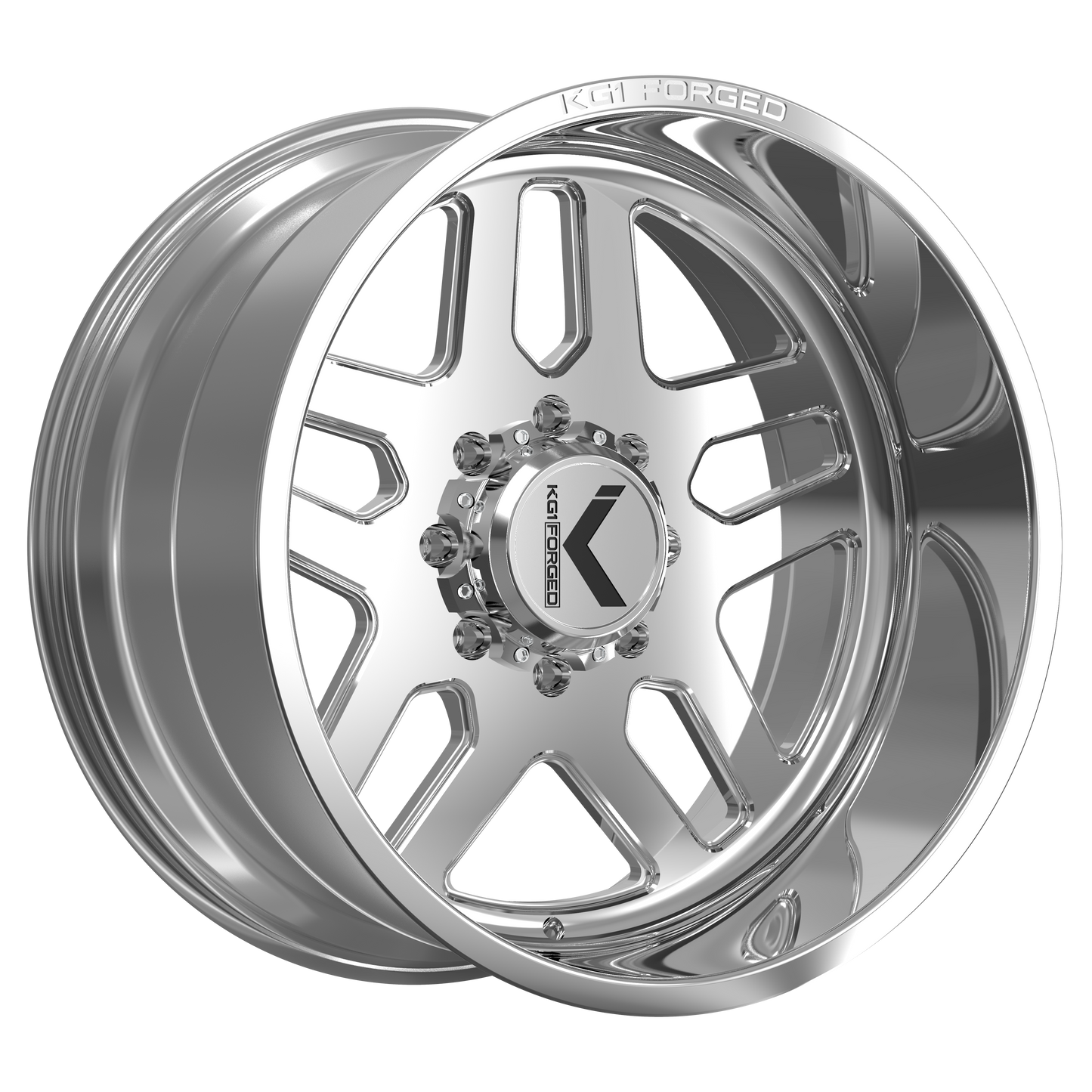 20x10 KG1 Forged KT009 Pilot Polished Wheel 8x170 (-18mm)