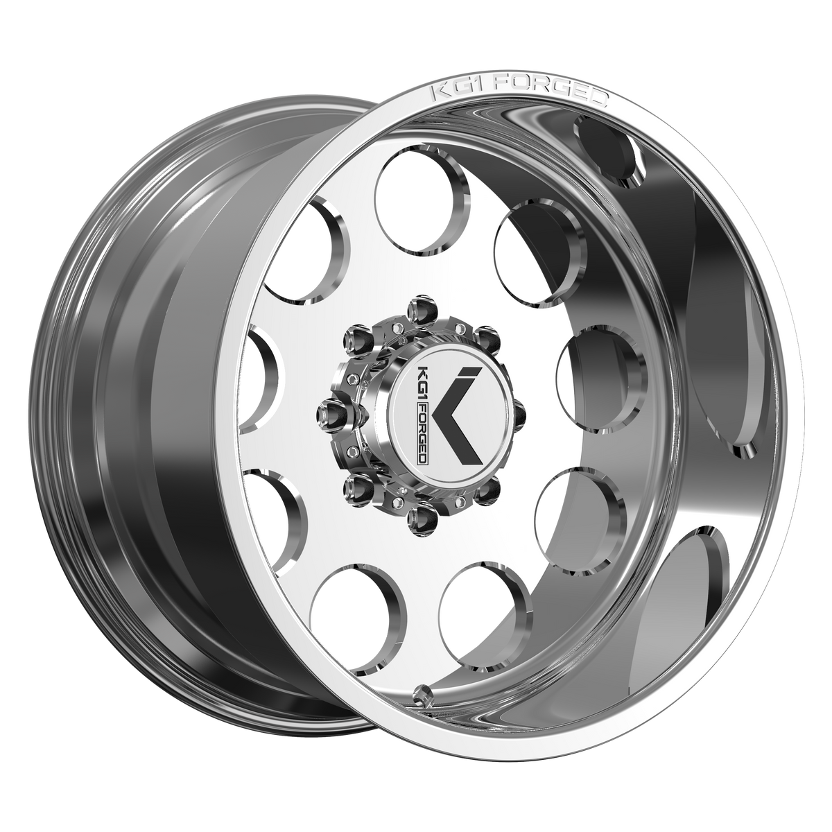 22x10 KG1 Forged KT086 Niner Polished Wheel 6x5.5 (-24mm)