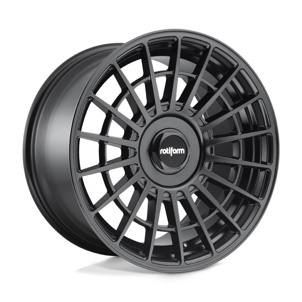 17x8 Rotiform R142 LAS-R MATTE BLACK Wheel 5x100/5x4.5 (40mm)