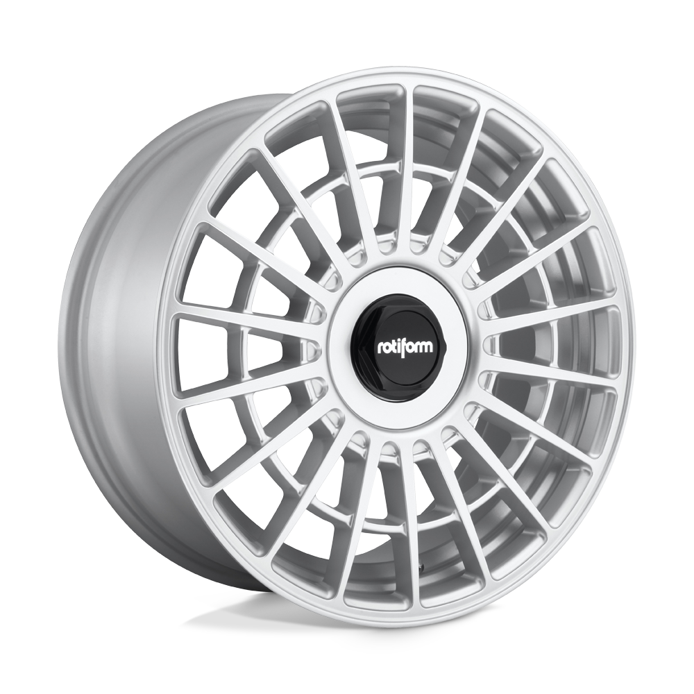 20x10 Rotiform R143 LAS-R GLOSS SILVER Wheel 5x4.5/5x120 (40mm)