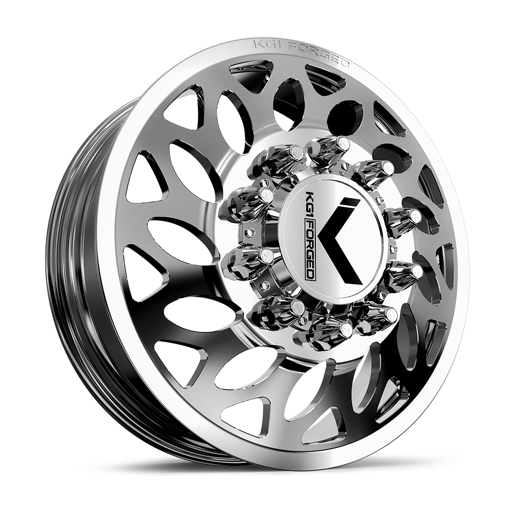 24x8.25 KG1 Forged KD007 Lotus LEFT DIRECTION DUALLY FRONT Wheel 10x285 (145mm)