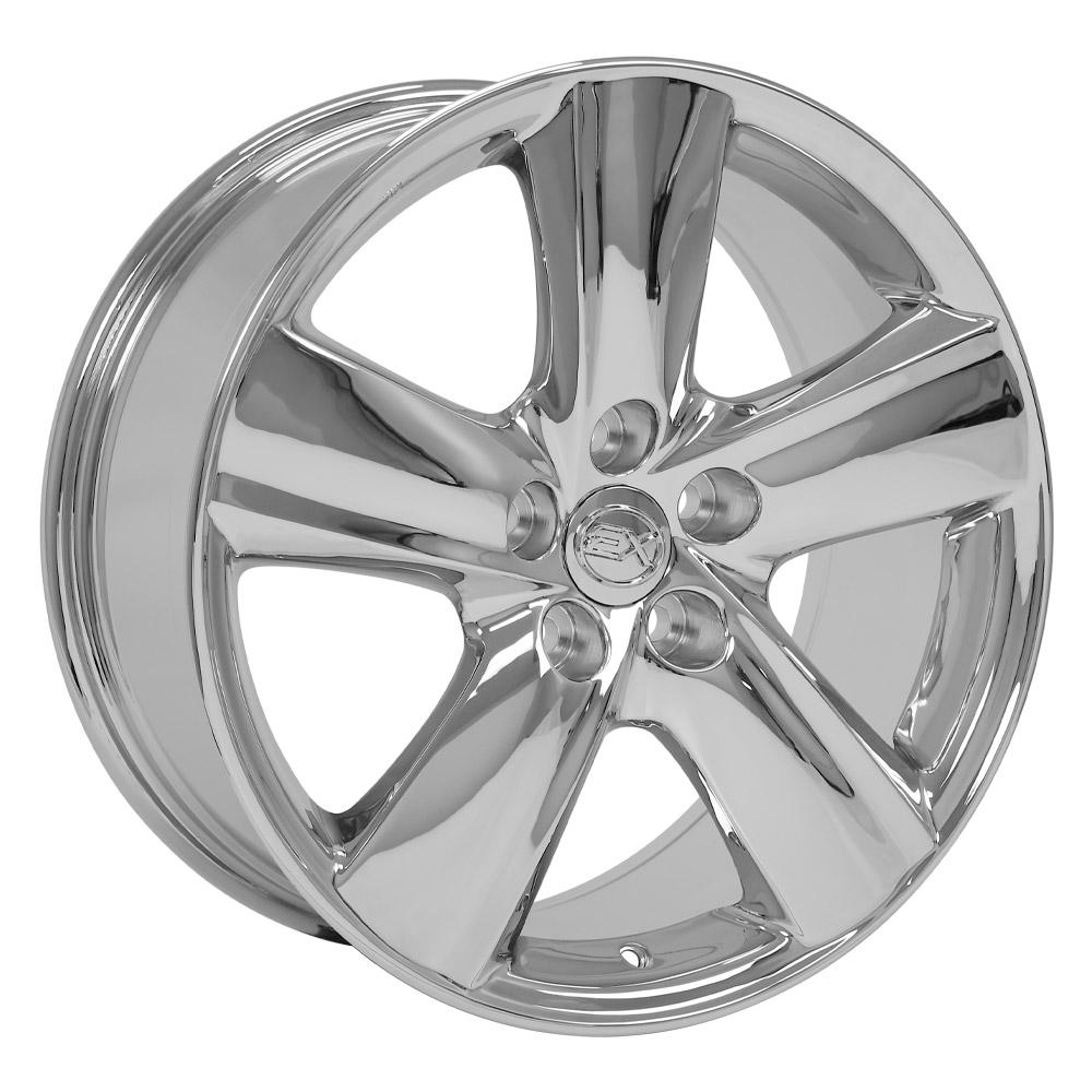 18x8 OE Wheels LX19 Chrome Wheel 5x4.5 (35mm)