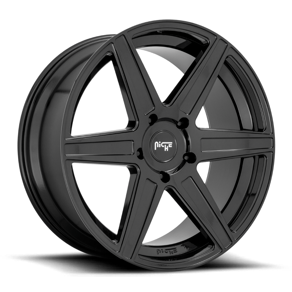 24x10 Niche M237 CARINA GLOSS BLACK Wheel 5x150 (30mm)