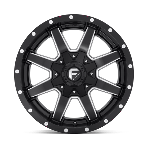 20x9 Fuel Off-Road D534 Boost Matte Black Milled Wheel 5x4.5/5x5 (14mm)