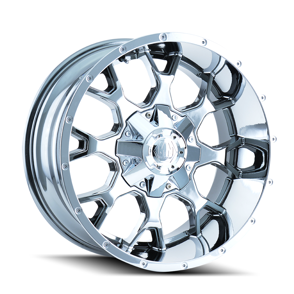 20x9 Mayhem Warrior Chrome Wheel 8x6.5/8x170 (0mm)