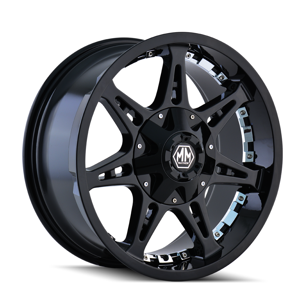 20x9 Mayhem Missile Black Wheel 6x135/6x5.5 (18mm)