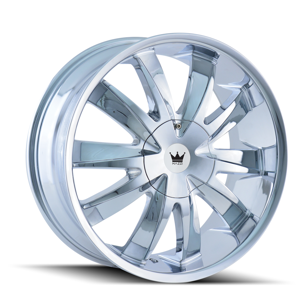 20x8.5 Mazzi EDGE Chrome Wheel 5x112/5x120 (35mm)