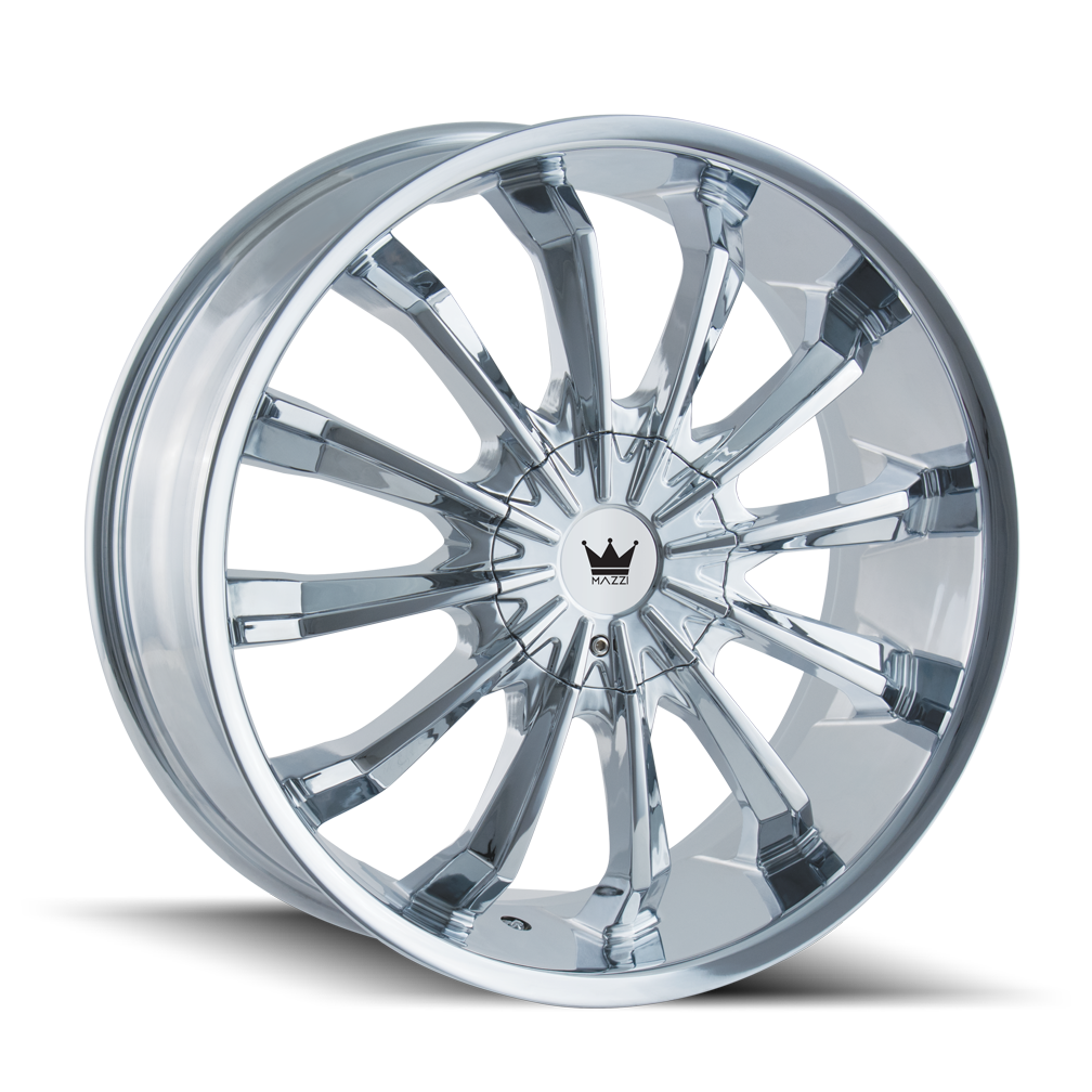 22x9.5 Mazzi FUSION Chrome Wheel 5x115/5x120 (18mm)