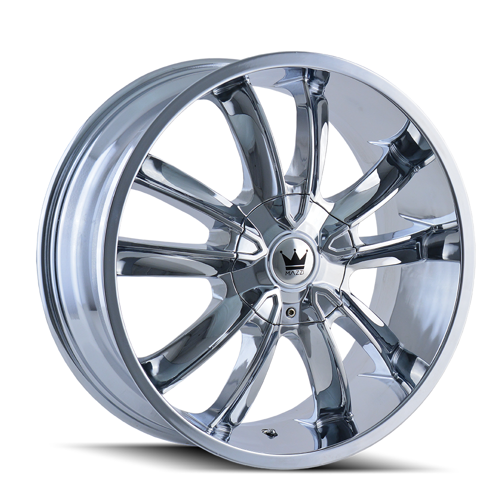 20x8.5 Mazzi Obsession Chrome Wheel 5x112/5x120 (35mm)