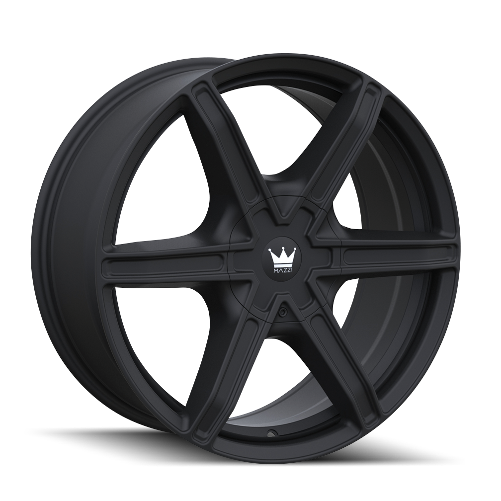 20x8.5 Mazzi 371 Matte Black Wheel 6x120/6x132 (35mm)