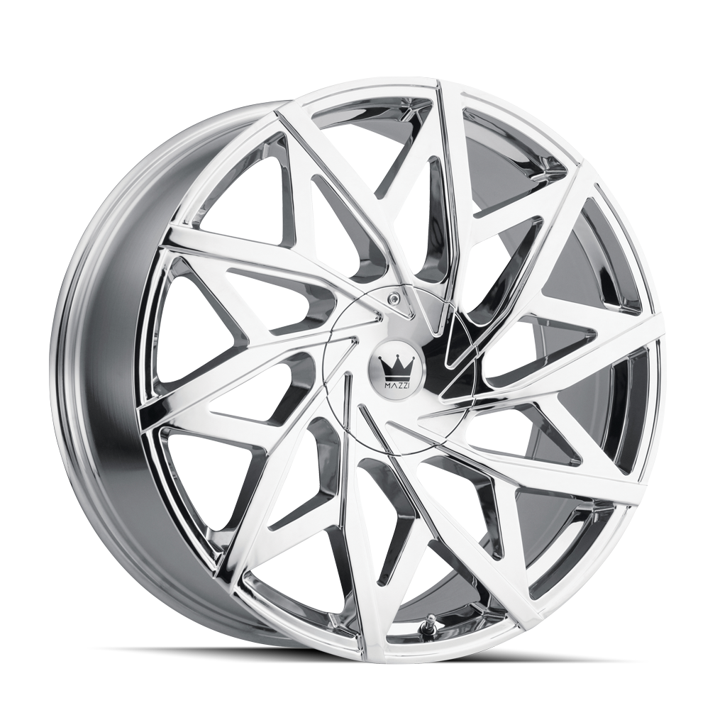 22x9.5 Mazzi Big Easy Chrome Wheel 5x115/5x5.5 (18mm)