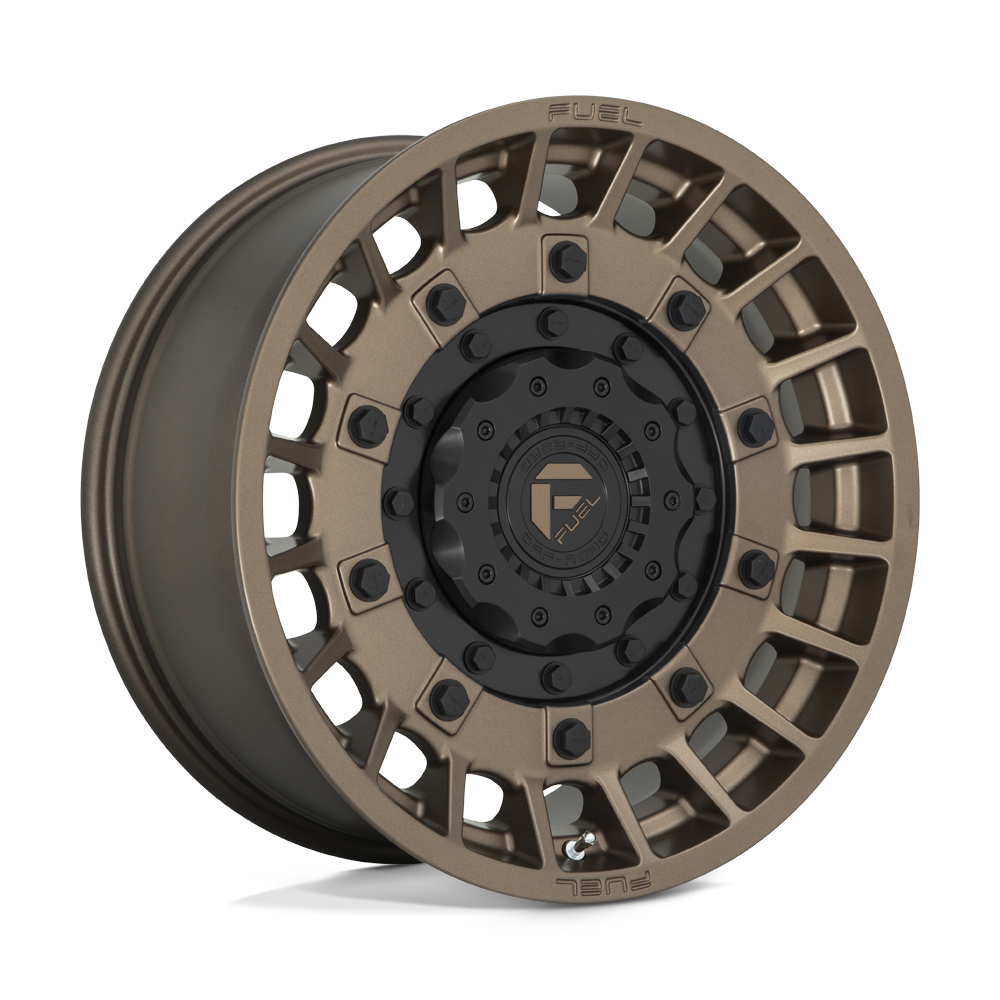 20x9 Fuel D725 MILITIA Matte Bronze & Black Wheel 6x135/6x5.5 (1mm)