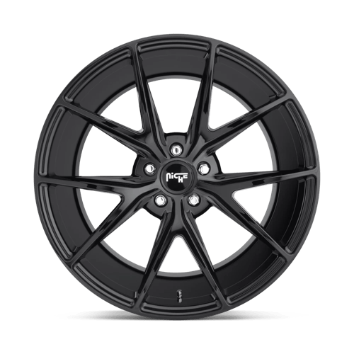 22x9 Niche M119 Misano Gloss Black Wheel 5x4.5 (42mm)
