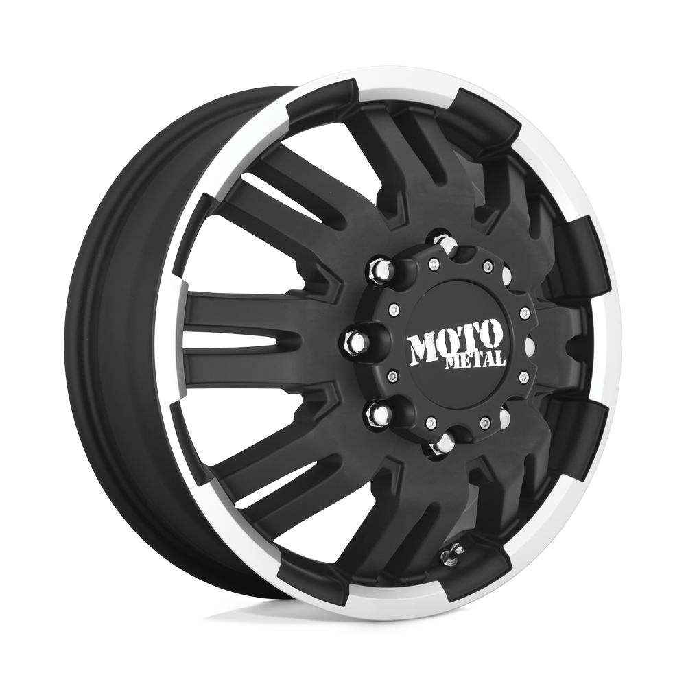 17x6 Moto Metal MO963 Matte Black Machined - Front Wheel 8X200 (111mm)