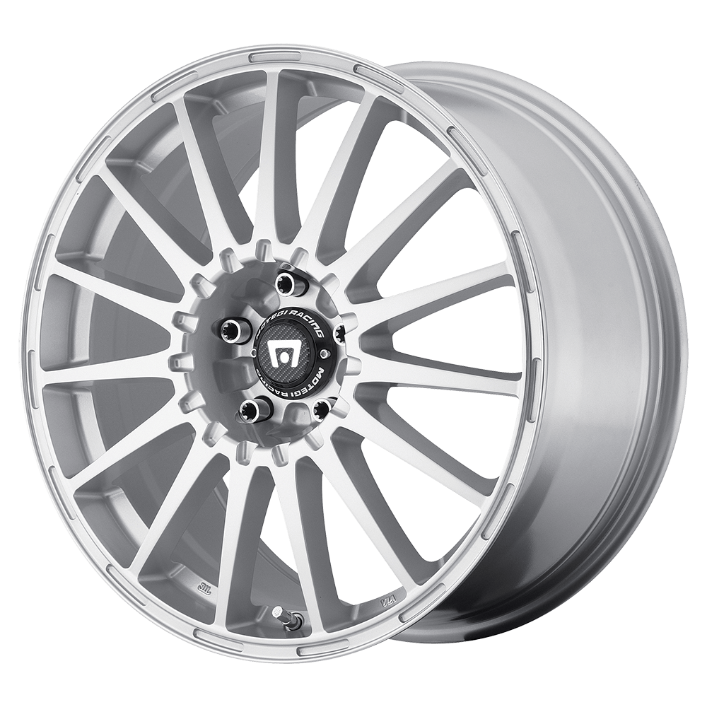 18x8 Motegi MR119 RALLY CROSS S Bright Silver W/ Clearcoat Wheel 5x108 (35mm)