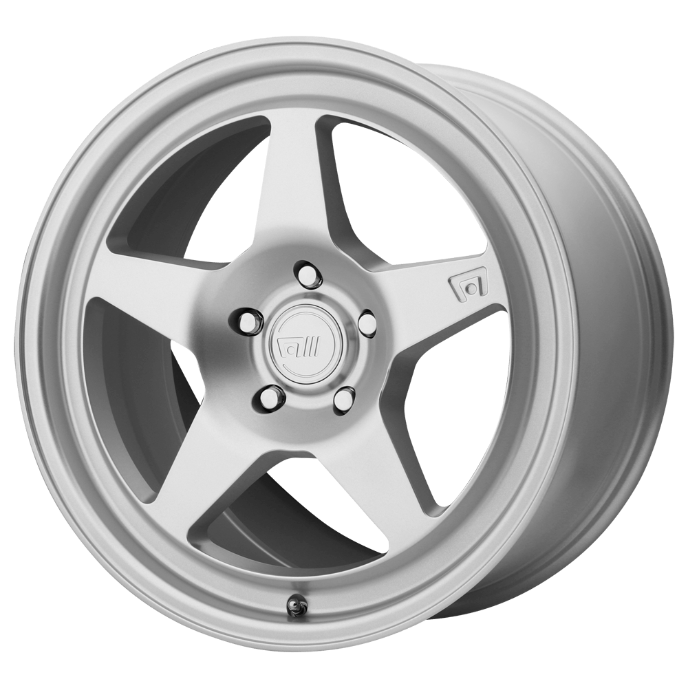 18x8.5 Motegi MR137 Hyper Silver Wheel 5x112 (35mm)