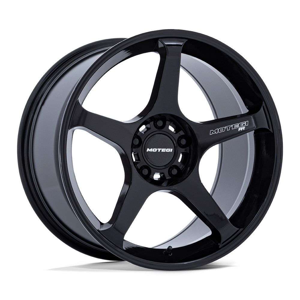 18x10.5 Motegi MR159 Battle V Blackbird Metallic Wheel 5x120 (25mm)