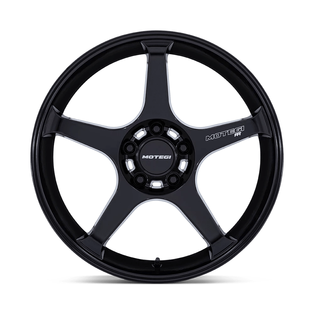 18x10.5 Motegi MR159 Battle V Blackbird Metallic Wheel 5x120 (35mm)