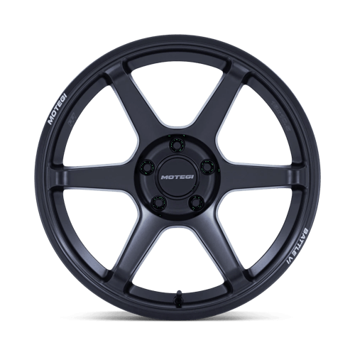 19x9.5 Motegi MR160 Battle VI Matte Blackbird Metallic Wheel 5x112 (35mm)