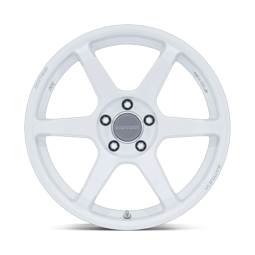 18x9.5 Motegi MR160 Battle VI Matsuri White Pearl Wheel 5x4.5 (35mm)