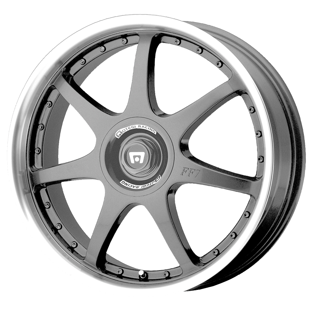 16x7 Motegi FF7 Gunmetal Wheel 5x100/5x4.5 (42mm)