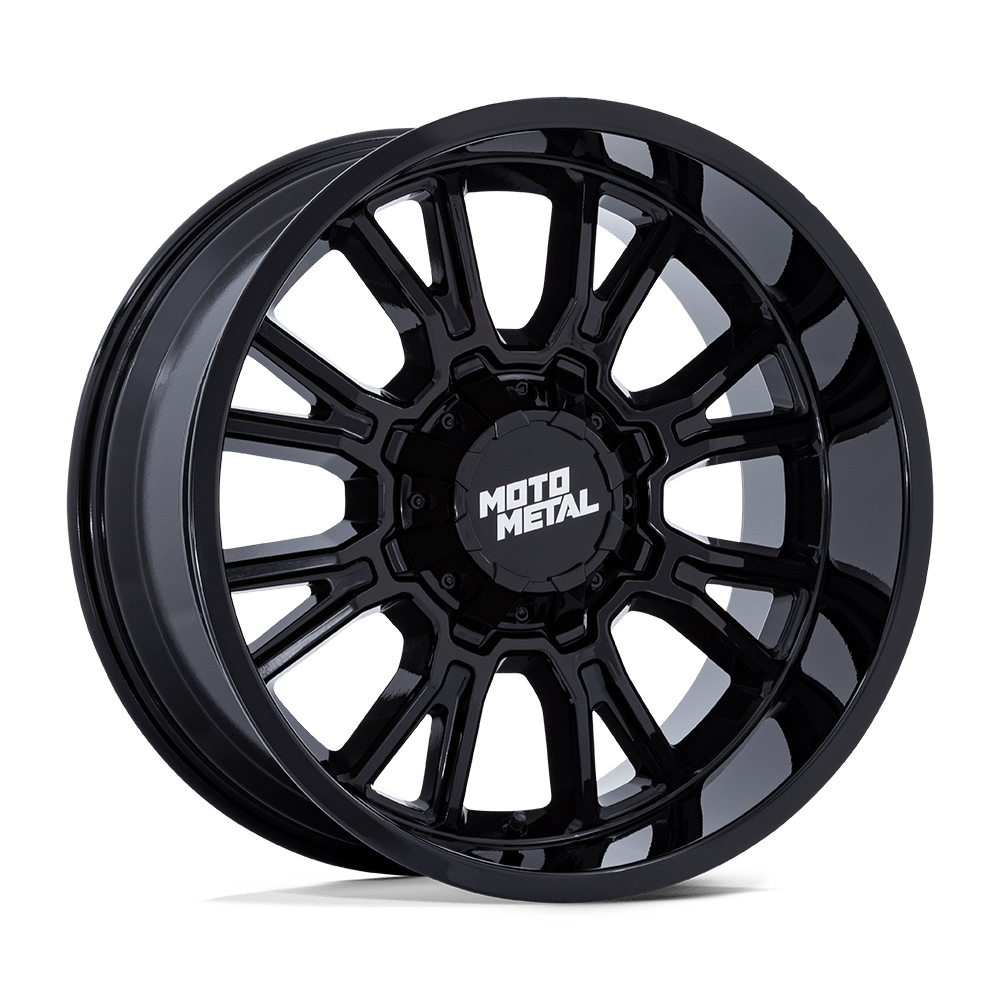 20x9 Moto Metal MO810 Legacy Gloss Black Wheel 8x180 (20mm)