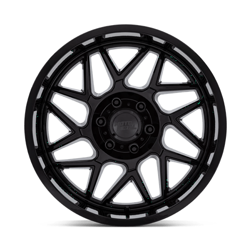 20x10 Moto Metal MO812 Turbine Gloss Black Wheel 5x5 (-18mm)