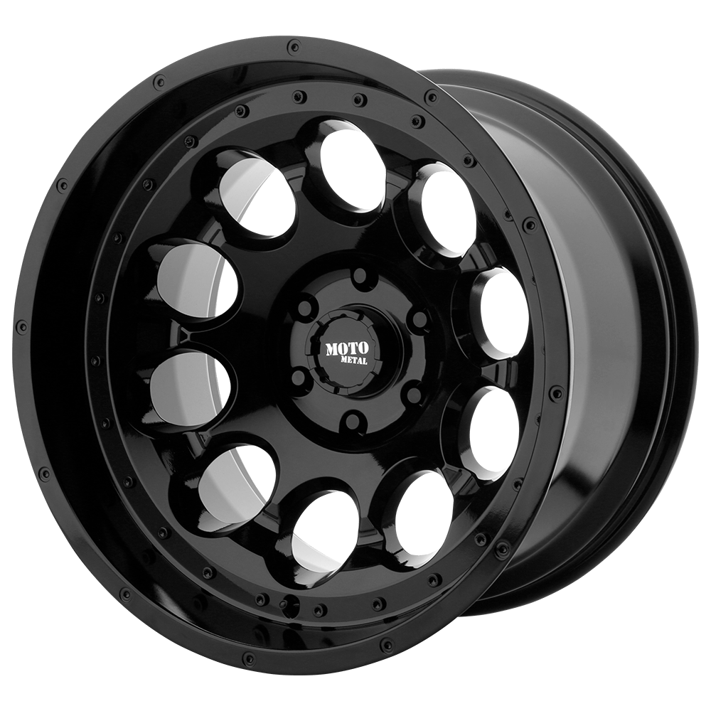 20x12 Moto Metal MO990 ROTARY Gloss Black Wheel 6x5.5 (-44mm)